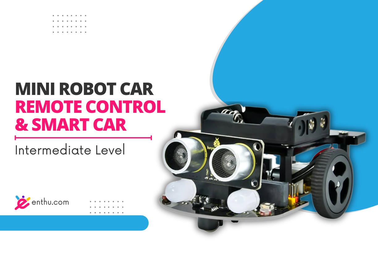 Mini Robot Car - Remote Control & Smart Car